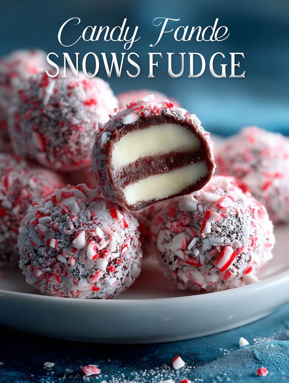 Candy Cane Fudge Snowballs: 7 Festive Treats to Try - Candy Cane Fudge Snowballs - additional detail