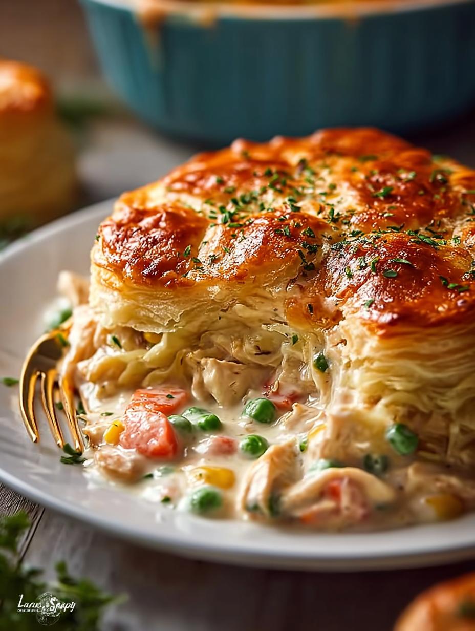 Chicken Pot Pie Casserole