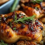 Cornish Hens with Apple