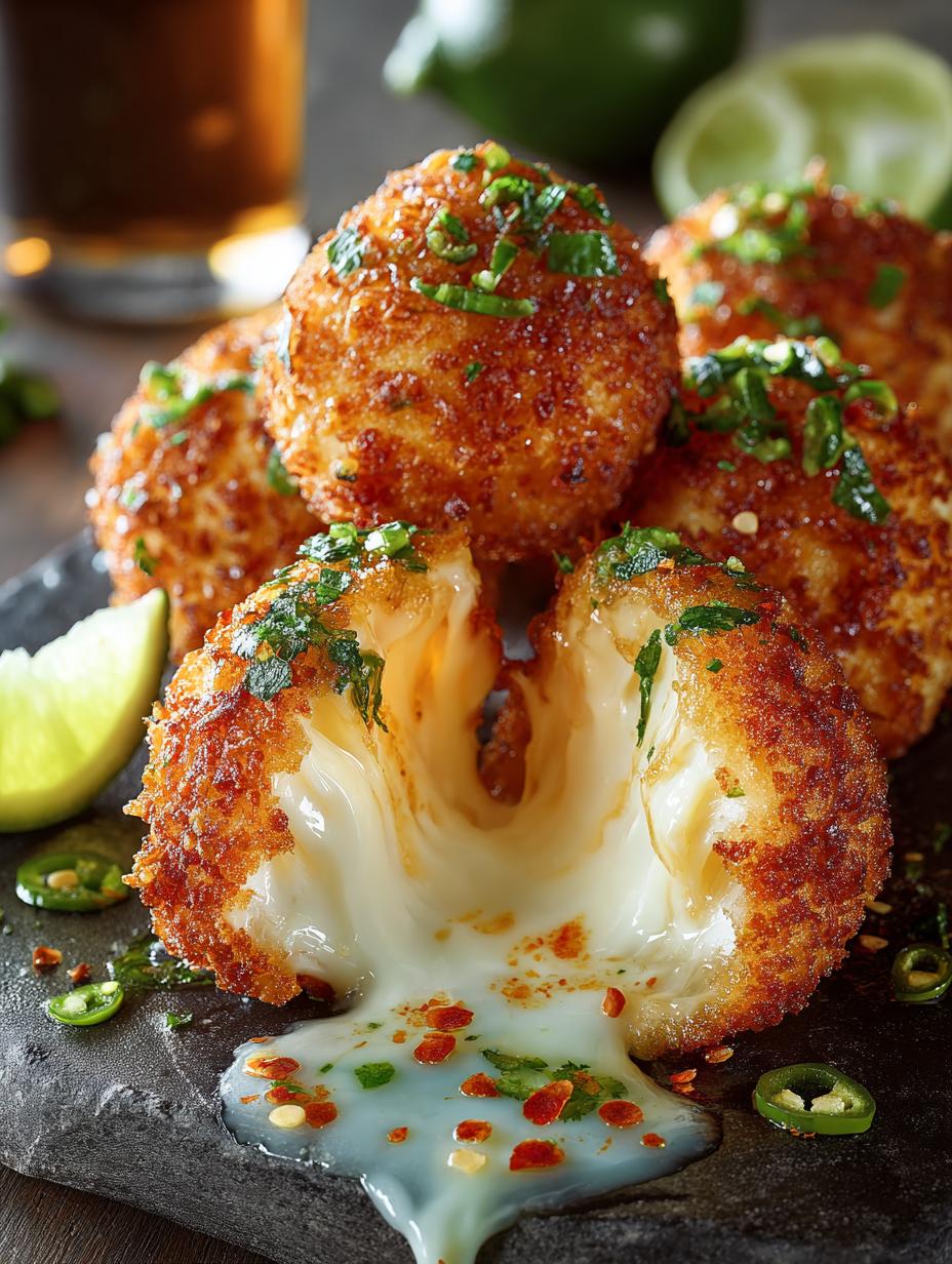 Crispy Lime Chili Cheese Bombs: Irresistible Snack Idea - Crispy Lime Chili Cheese - main visual representation