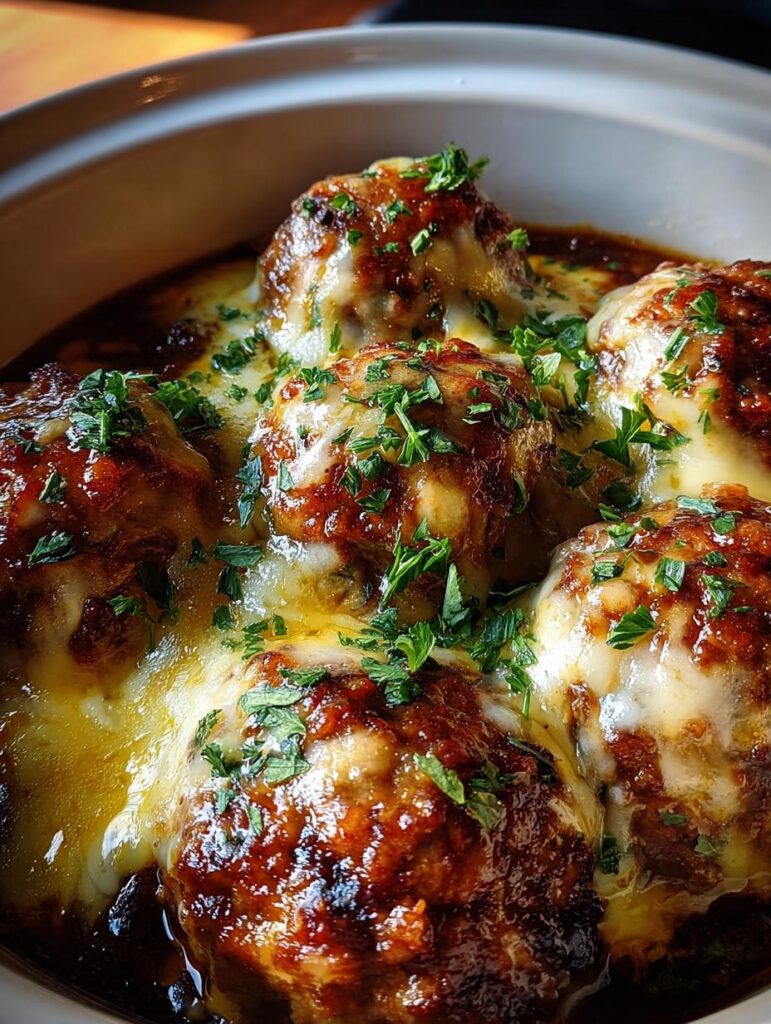 Crockpot French Onion Beef