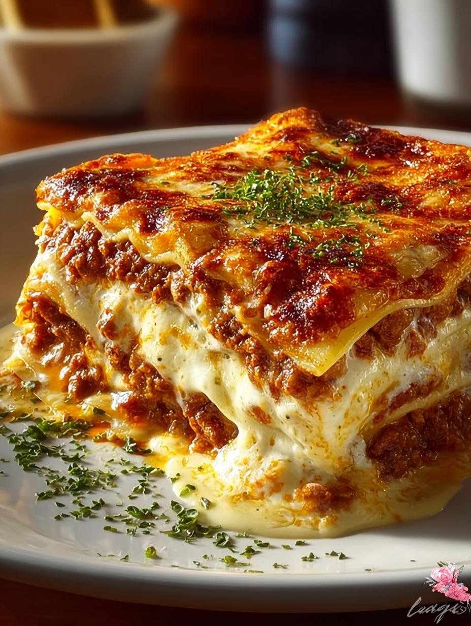 Heavenly Lasagna: 7 Layers of Comforting Delight - Heavenly Lasagna - additional detail