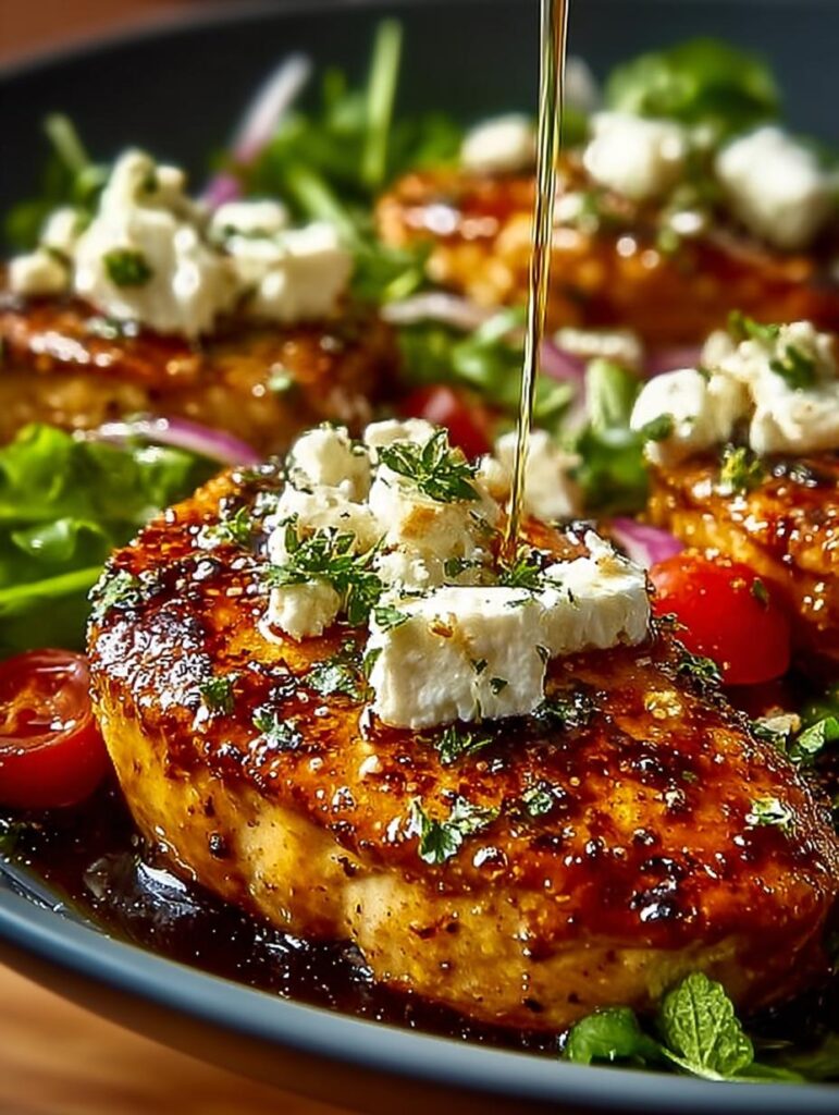 Hot Honey Feta Chicken