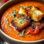 Roasted Tomato Basil Soup