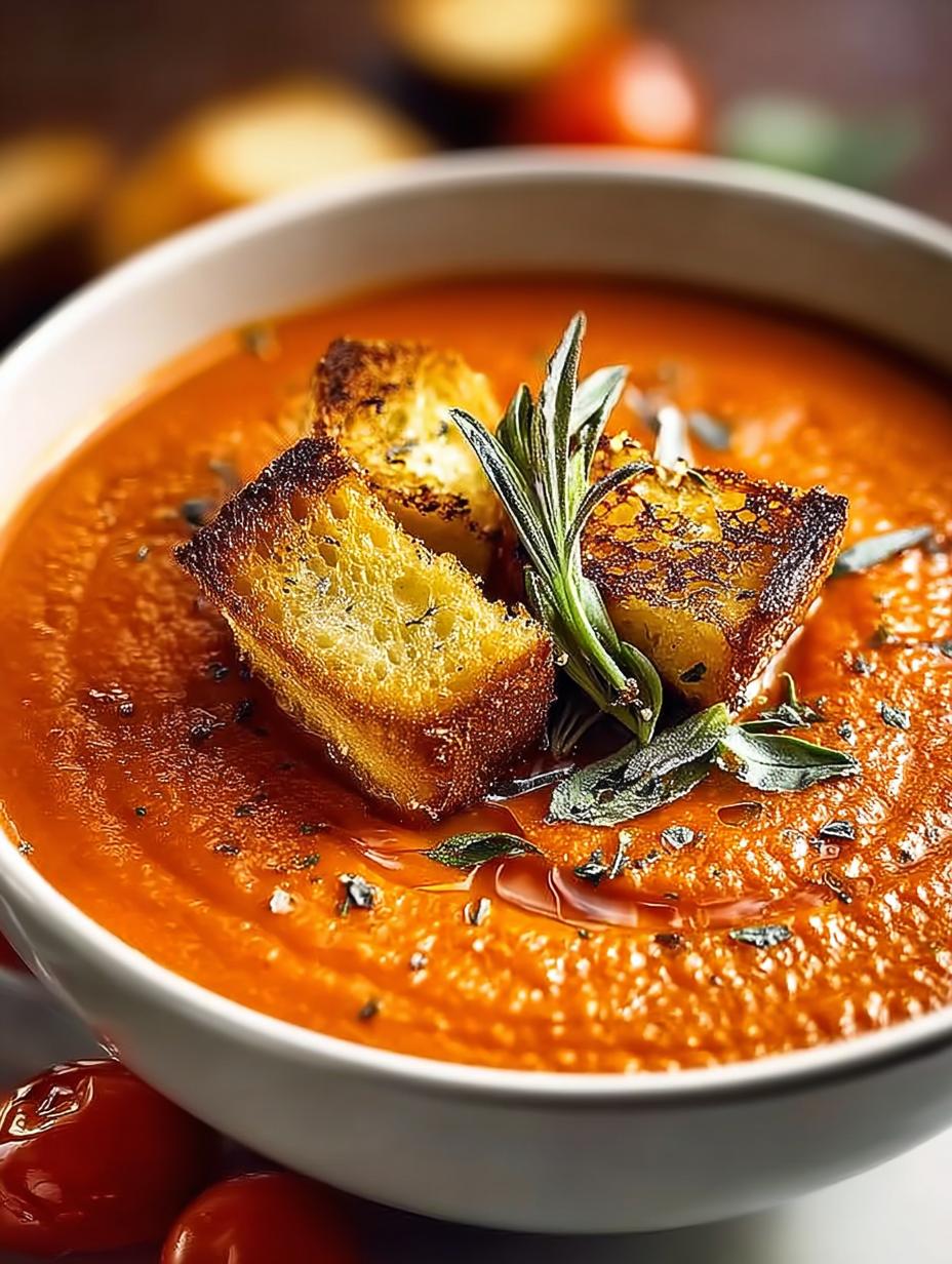 Perfect Roasted Tomato Basil Soup: 6 Simple Steps - Roasted Tomato Basil Soup - additional detail