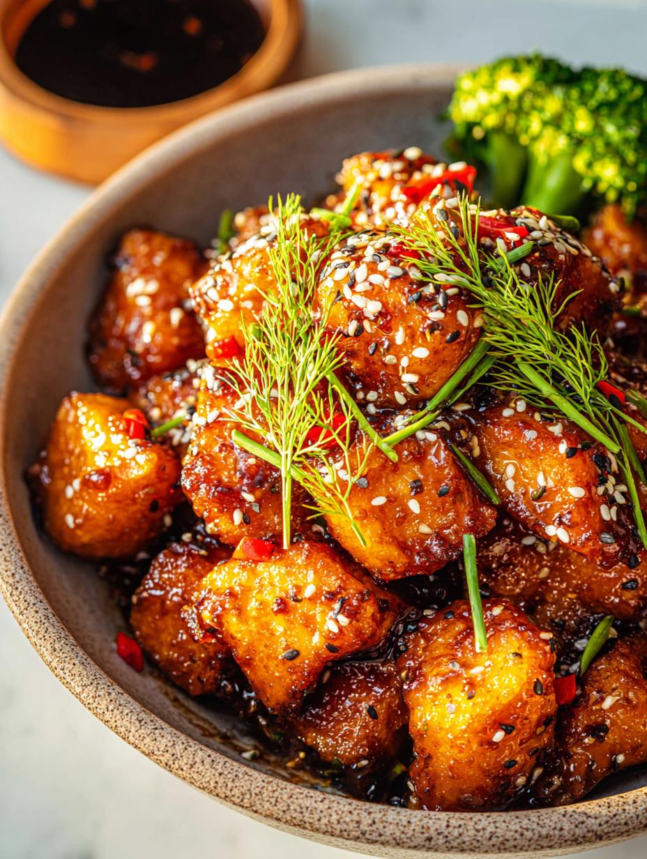 Air Fryer Honey Garlic