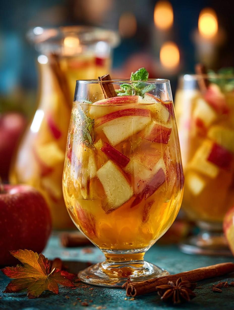 Apple Cider Autumn Sangria: 7 Reasons to Love This Fall Drink - Apple Cider Autumn Sangria - additional detail