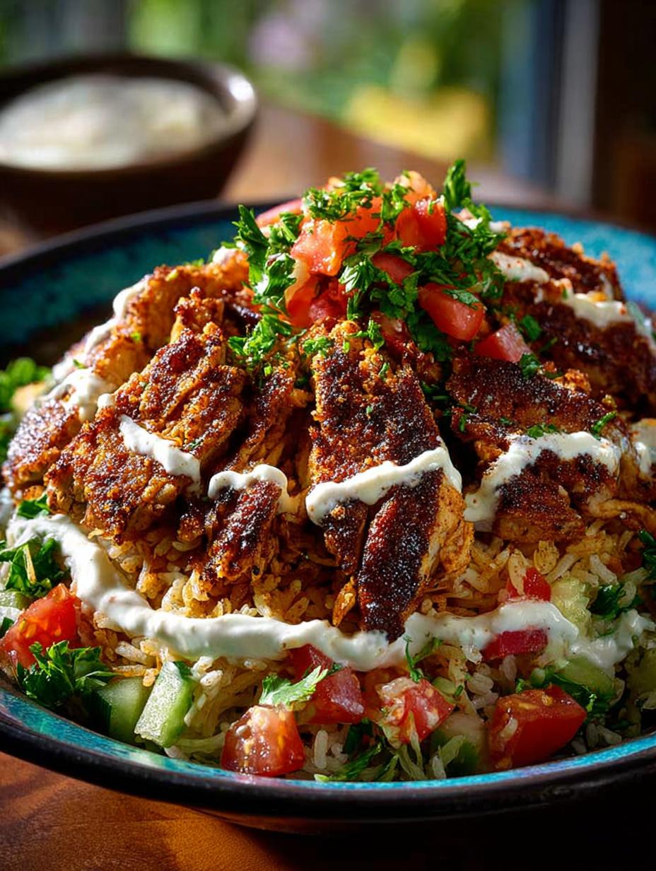 Chicken Shawarma Crispy Rice: 5 Flavorful Layers 5 Chicken Shawarma Crispy Rice: 5 Flavorful Layers - Chicken Shawarma Crispy Rice - main visual representation