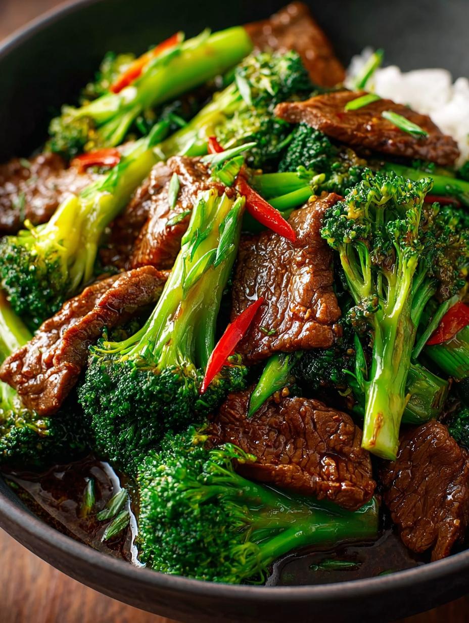 Chinese Beef Broccoli Stir: 5 Reasons to Love This Dish - Chinese Beef Broccoli Stir - additional detail