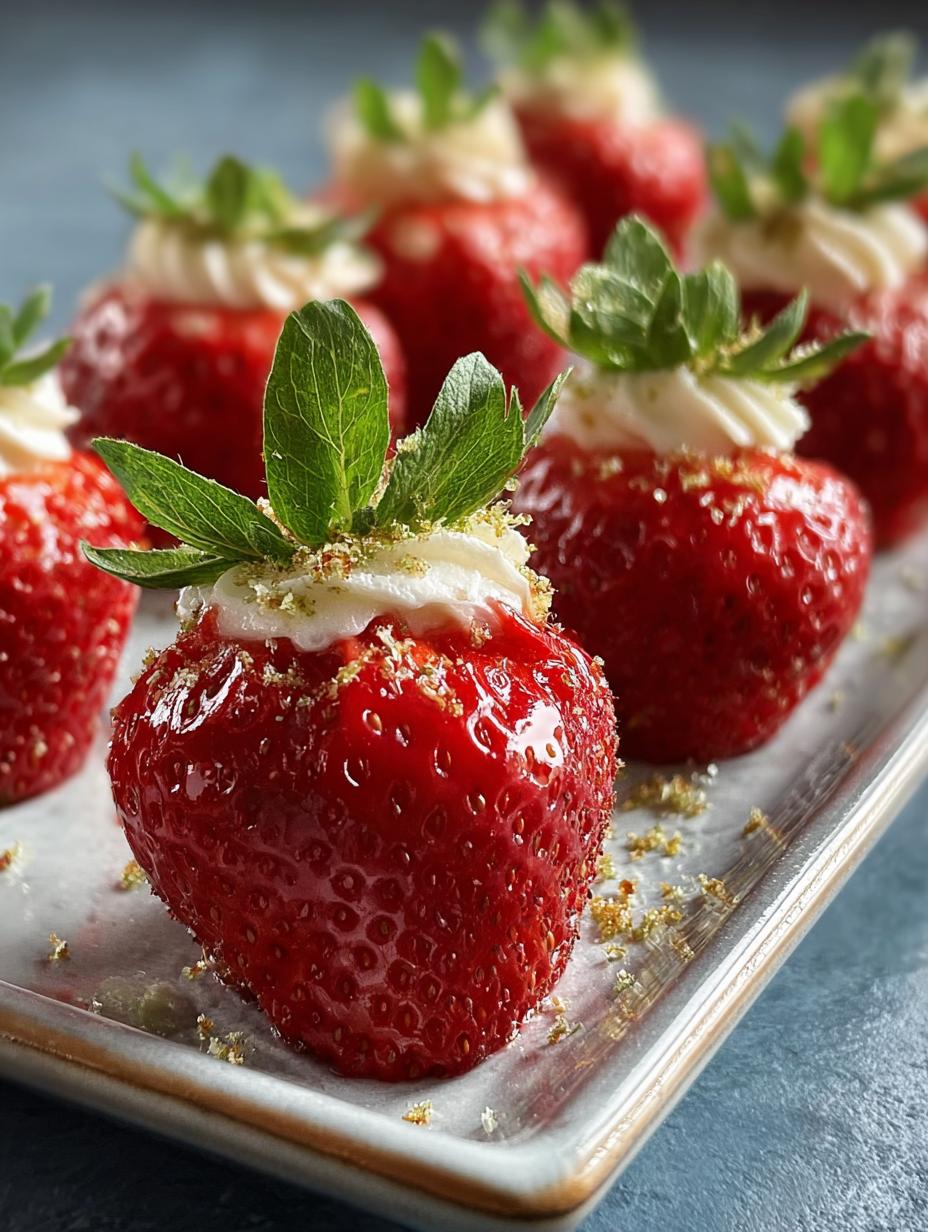Deviled Strawberries: 5 Irresistible Sweet Treats for You - Deviled Strawberries - main visual representation