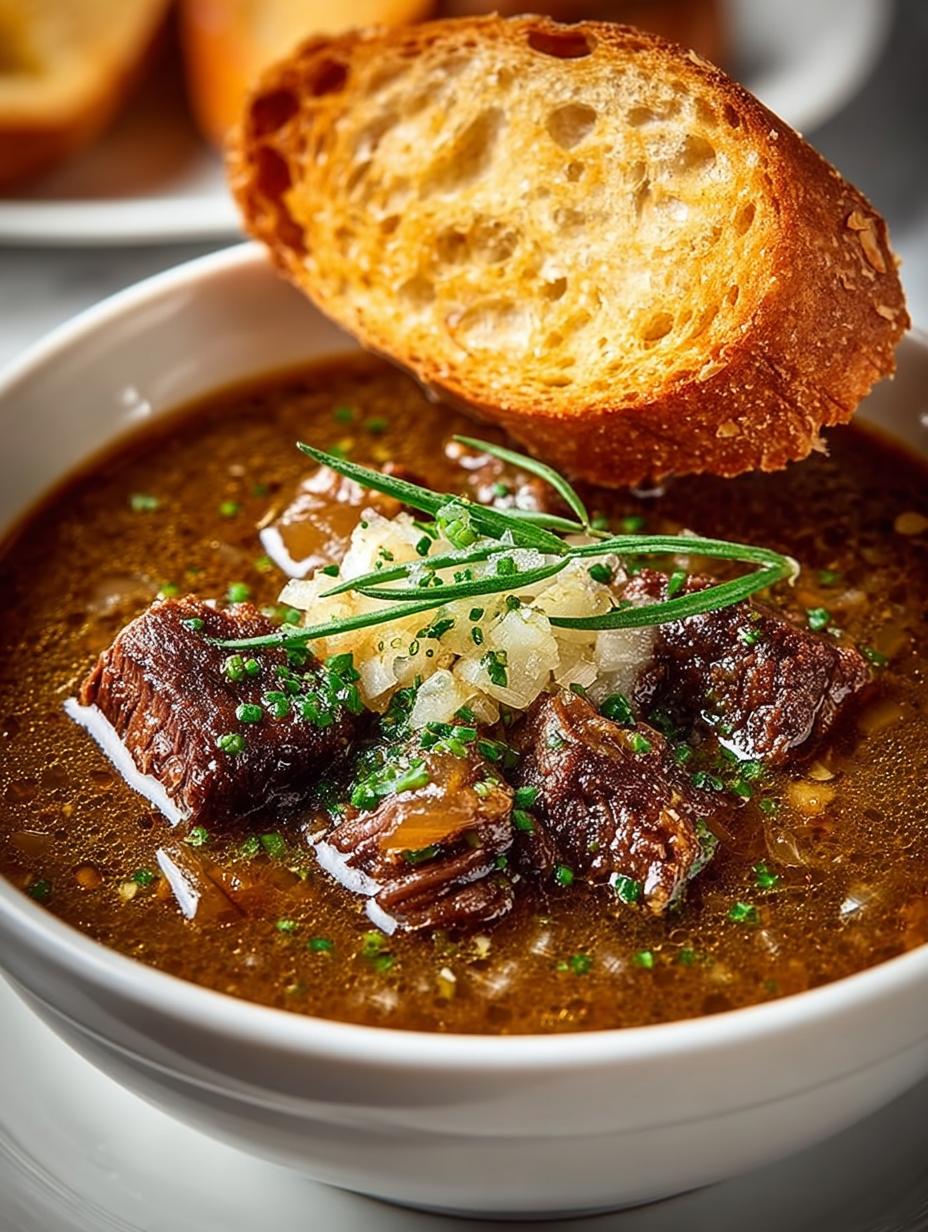 French Onion Beef Short