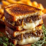 French Onion Patty Melt