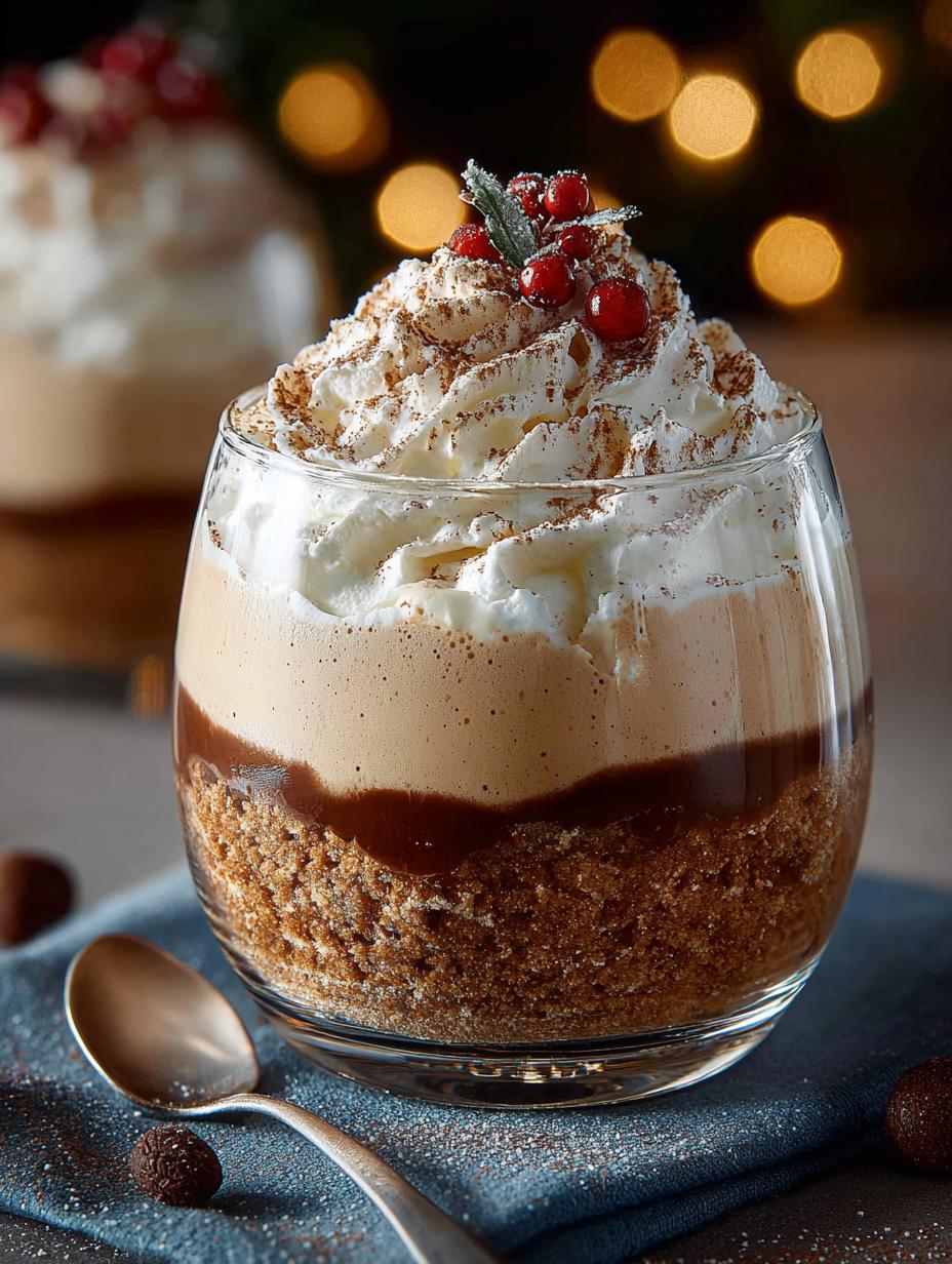 Gingerbread Latte Mousse Christmas: 6 Irresistible Treats - Gingerbread Latte Mousse Christmas - additional detail