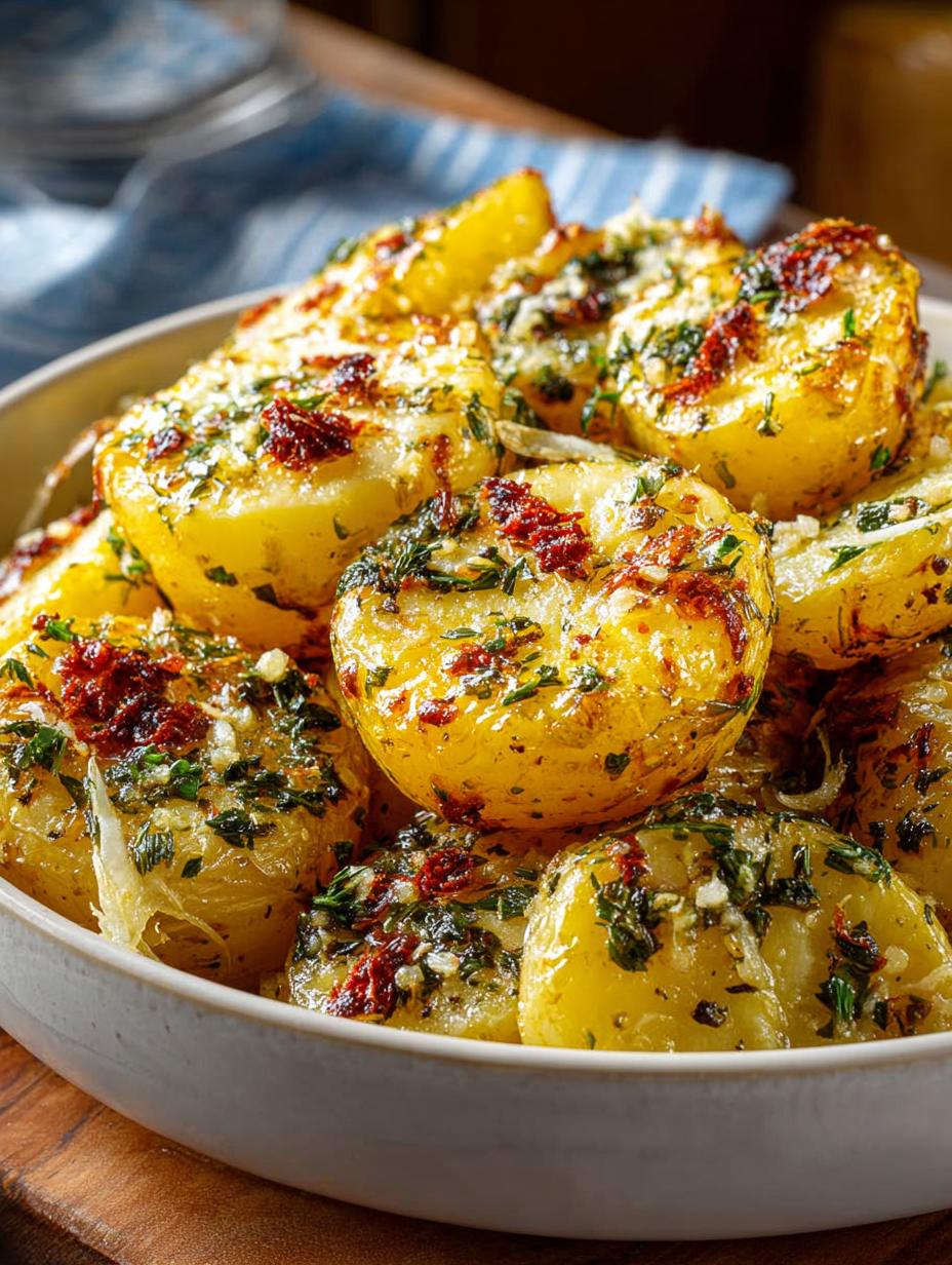Greek Style Lemon Potatoes