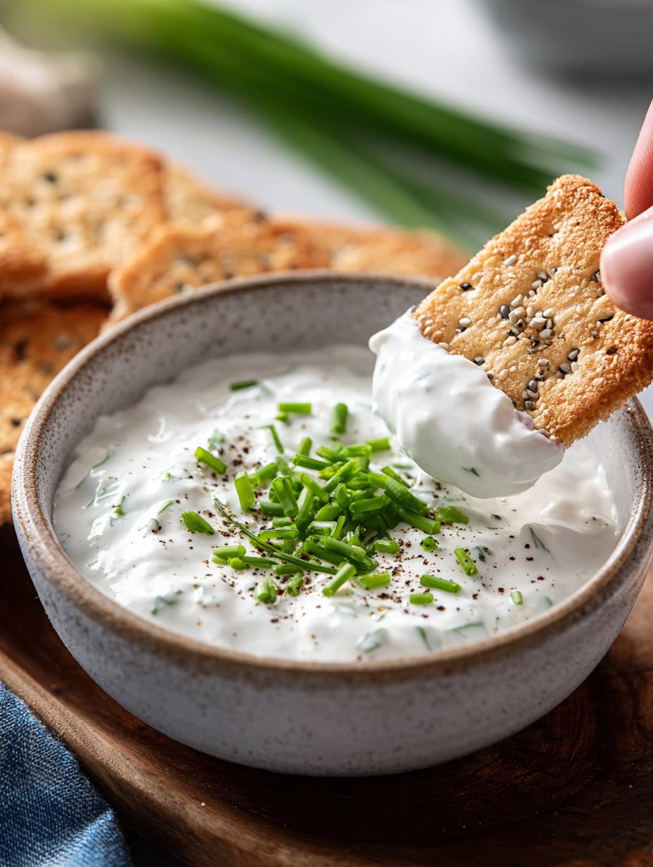 Delicious Greek Yogurt Ranch Dip in 5 Minutes - Greek Yogurt Ranch Dip - additional detail