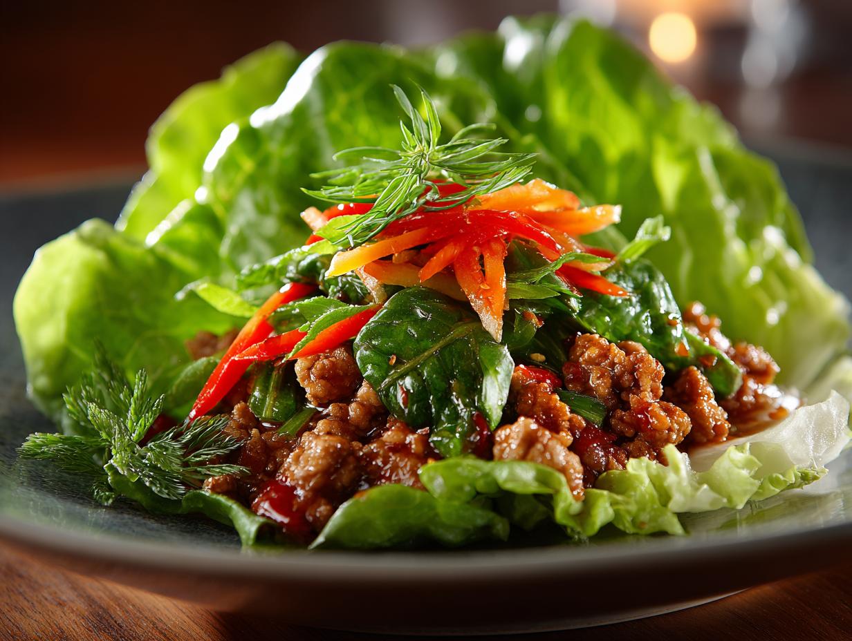 Ground Turkey Lettuce Wraps: 4 Quick & Healthy Recipes - Ground Turkey Lettuce Wrap - main visual representation