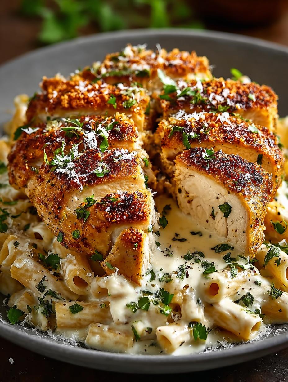 Healthy Garlic Parmesan Chicken