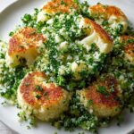 Irresistible Cheesy Broccoli Cauliflower