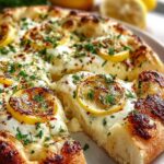 Lemon Pizza with Fresh