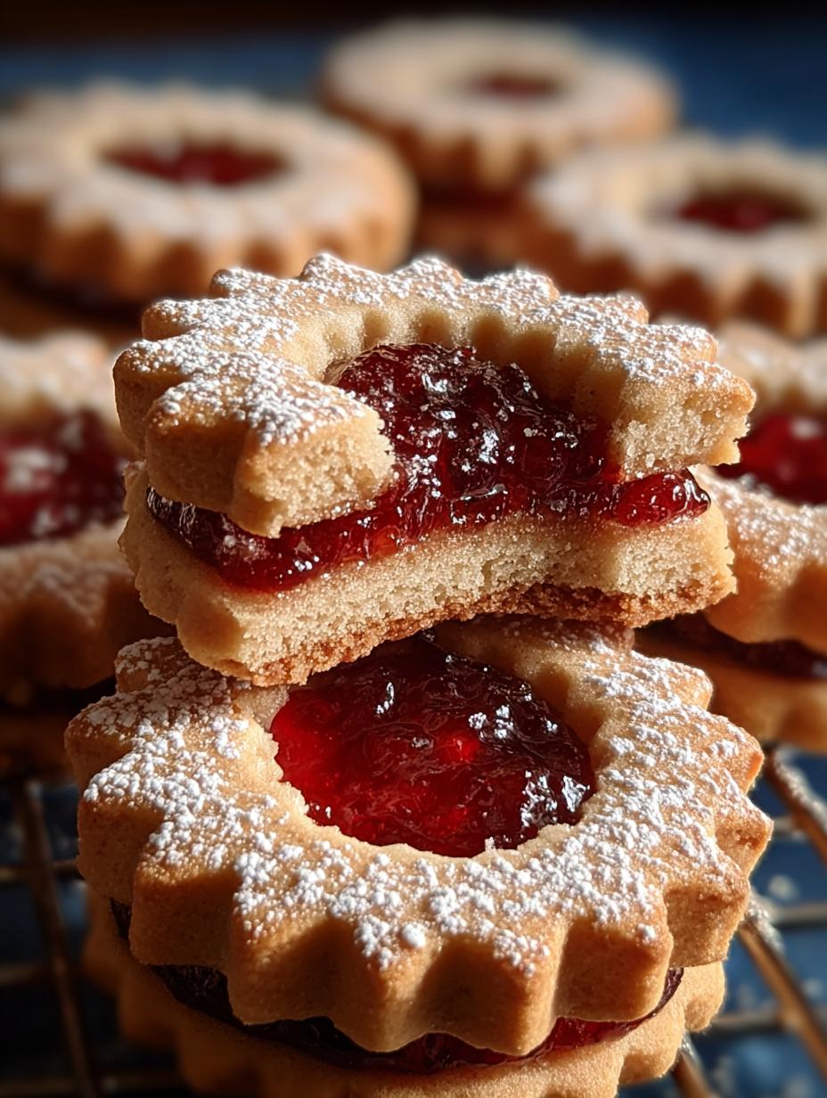 Linzer Cookies