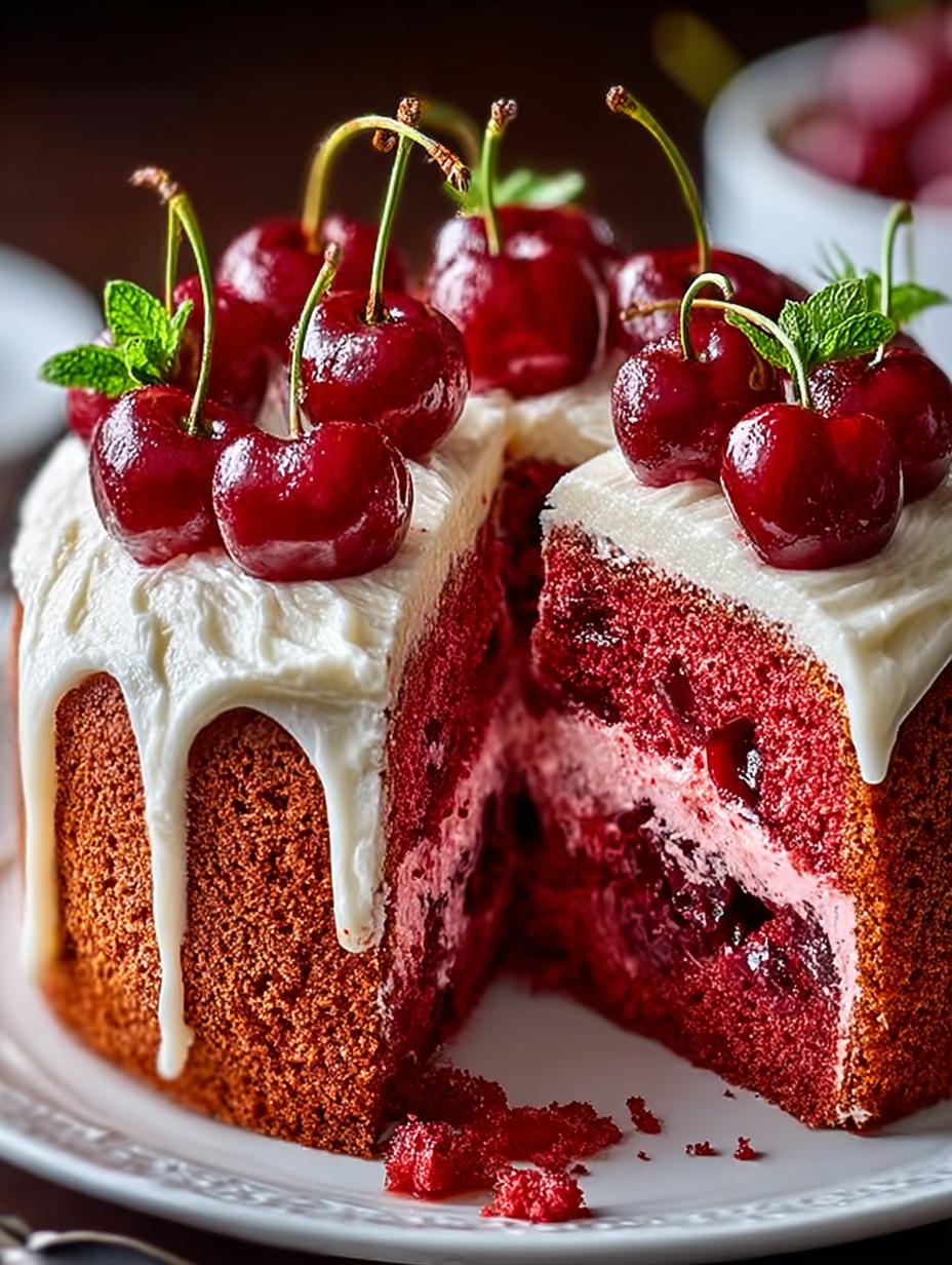 Vintage Maraschino Cherry Cake: 12 Sweet Memories Await - Maraschino Cherry Cake - main visual representation