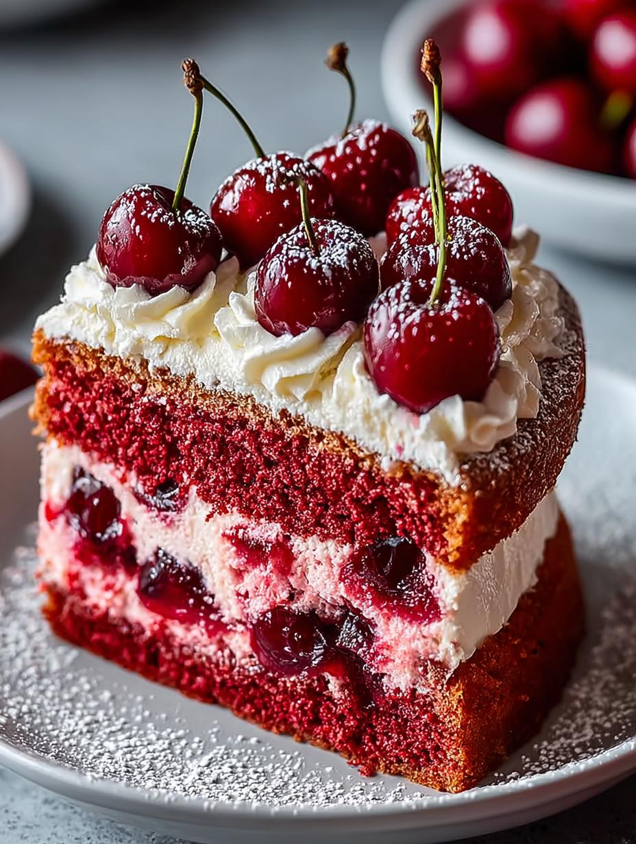 Maraschino Cherry Cake