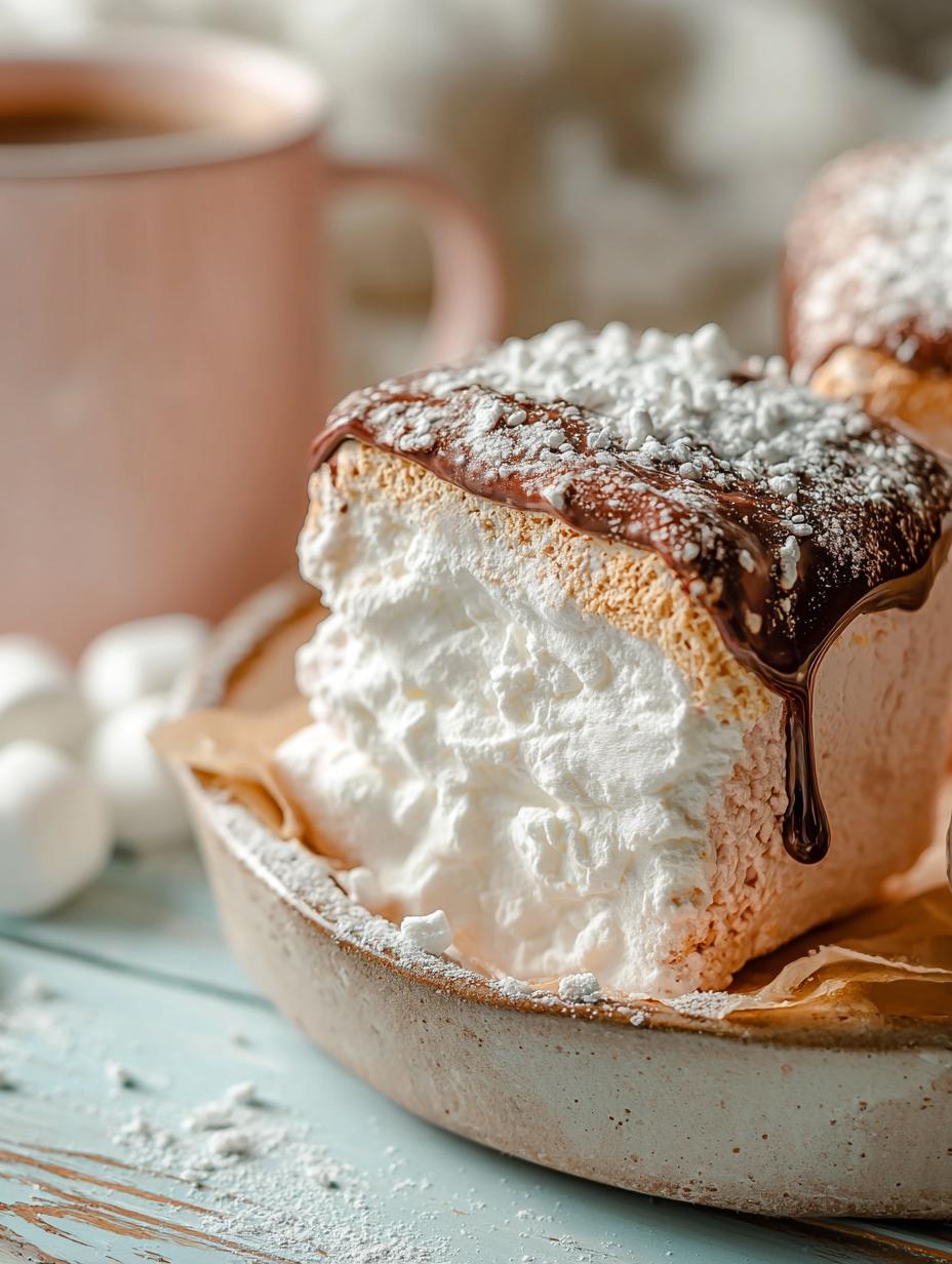 Homemade Marshmallows: 10 Steps to Fluffy Sweet Perfection - Marshmallows - additional detail