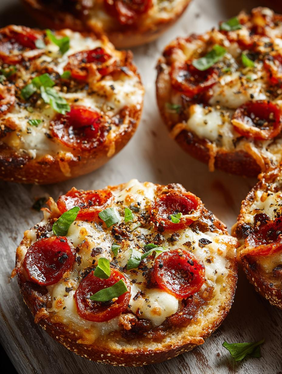 Mini Pizza Bagel Bites: 12 Fun, Cheesy Snacks for Everyone - Mini Pizza Bagel Bites - additional detail