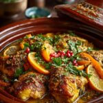 Moroccan Chicken Orange Tagine
