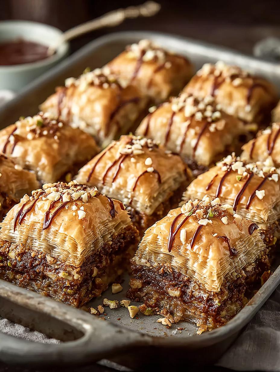Nutella Baklava: 5 Steps to a Heavenly Delight - Nutella Baklava - main visual representation