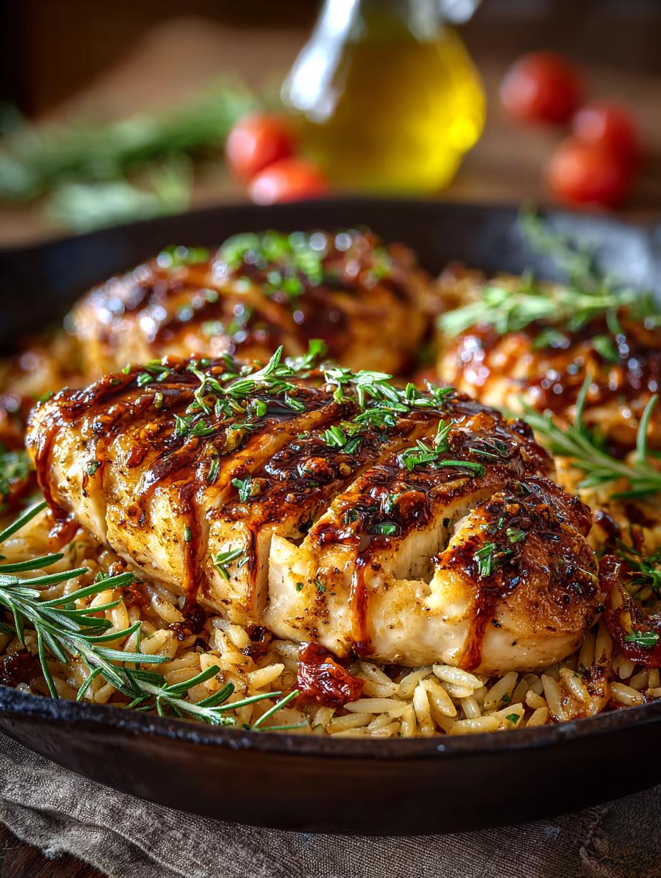 One Pan Marry Me Chicken: 5-Star Easy Dinner Recipe - One Pan Marry Chicken - main visual representation