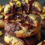 Pistachio Chocolate Cookies Sweet