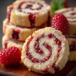 Raspberry Swirl Cookies with