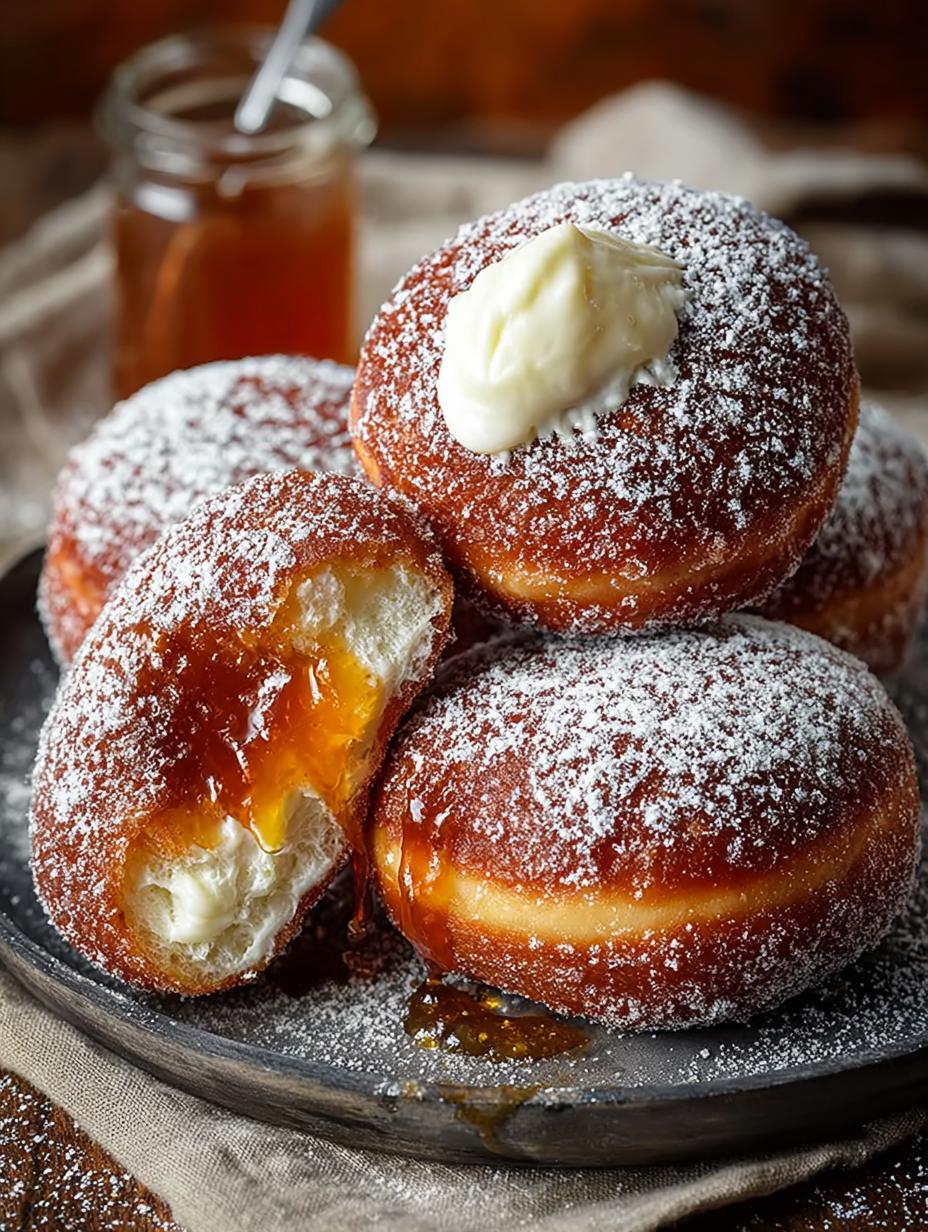 Spiced Easter Doughnuts with