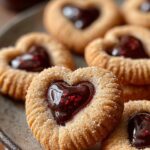 Thumbprint Heart Cookies