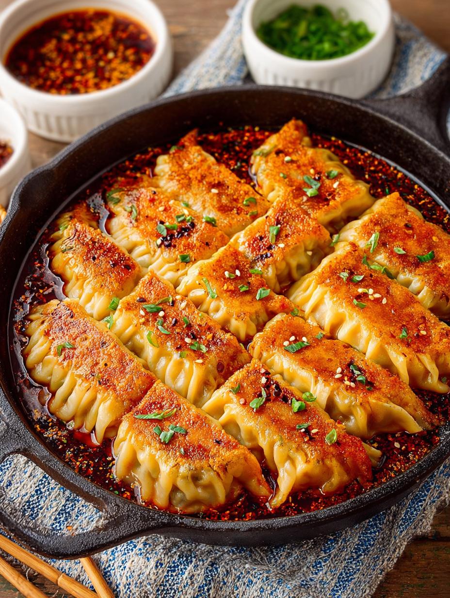 Viral One Pan Dumpling