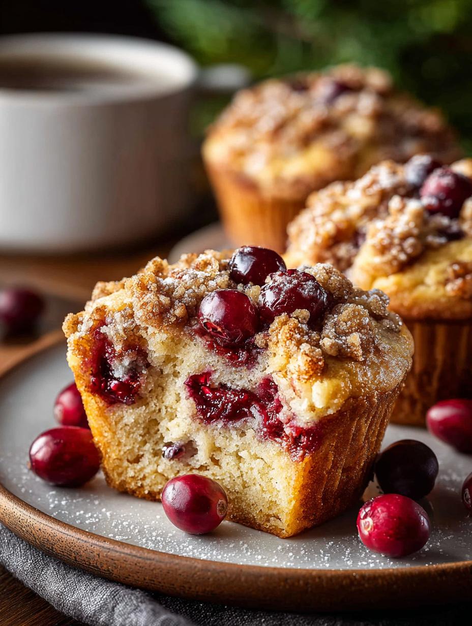 Easy Leftover Cranberry Sauce Coffee Cake Muffins Recipe - ?utm Source=rss&utm Medium=rss&utm Campaign=easy - main visual representation