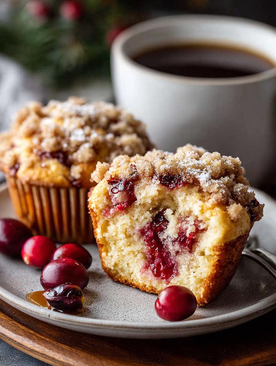 Easy Leftover Cranberry Sauce Coffee Cake Muffins Recipe - ?utm Source=rss&utm Medium=rss&utm Campaign=easy - additional detail