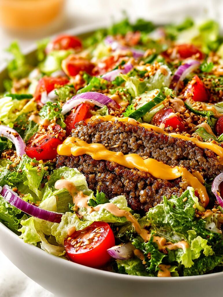 Big Mac Salad Low