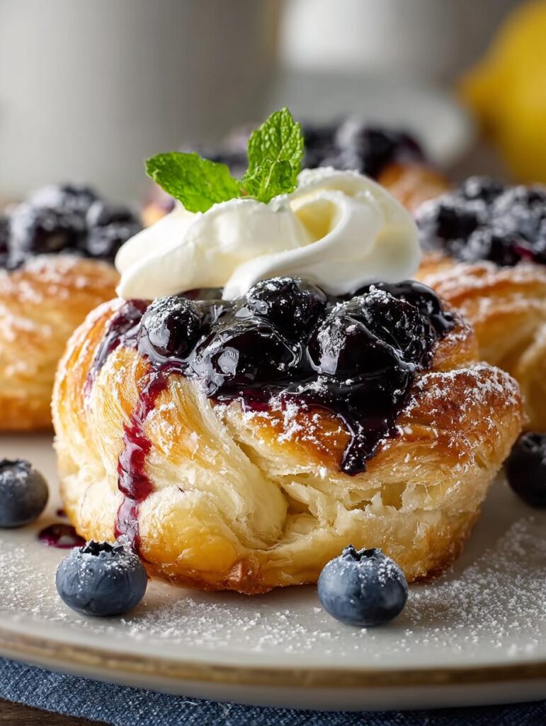 Blueberry Lemon Danish