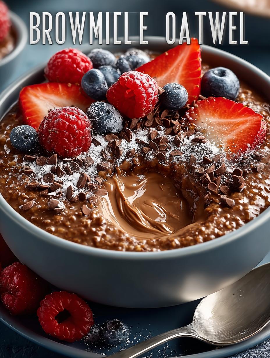 Brownie Batter Oatmeal