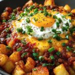 Chili Cheese Potato Skillet