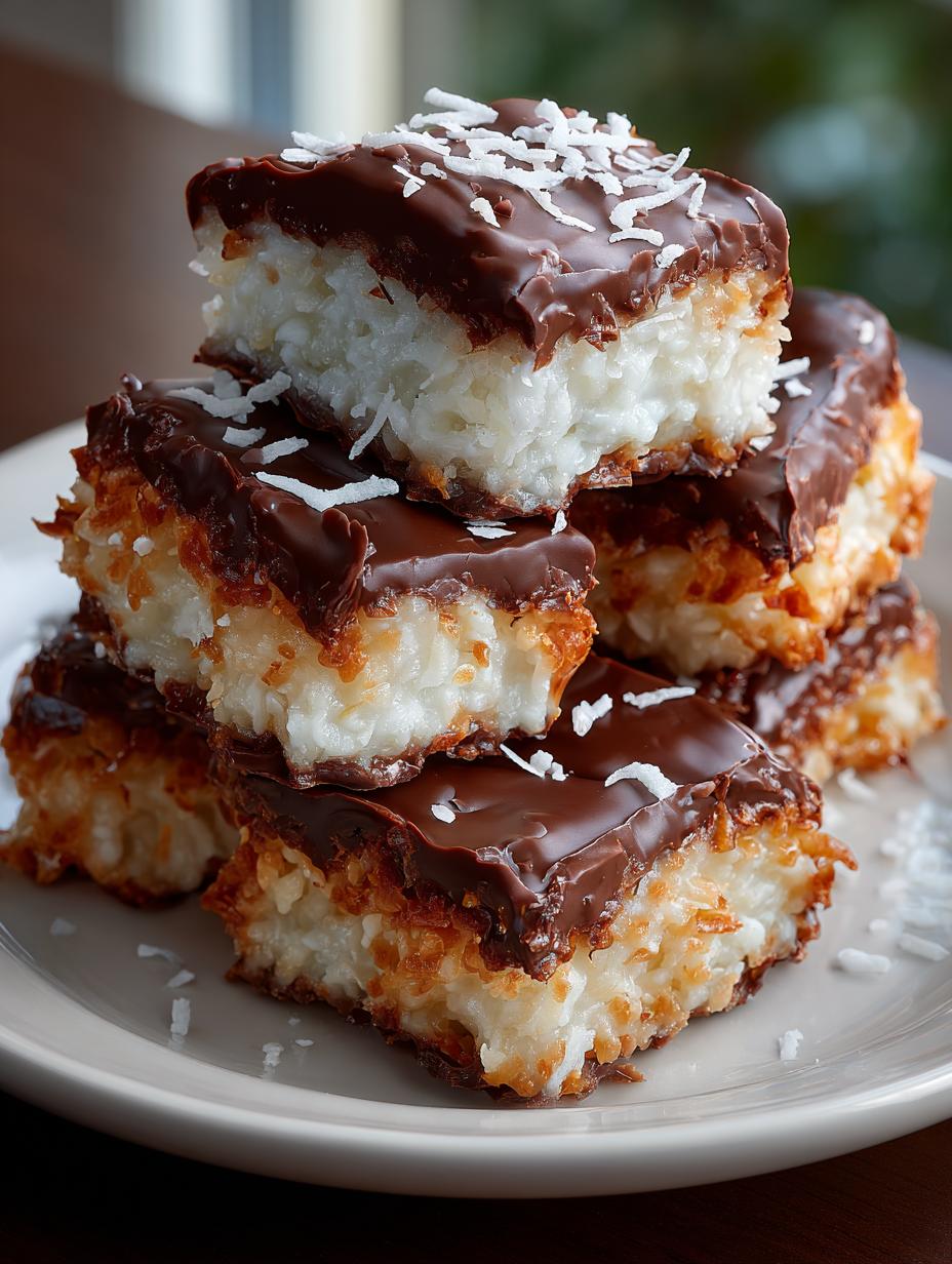 Coconut Bounty Bars: 7 Irresistibly Delicious Treats - Coconut Bounty Bars - additional detail