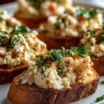 Garlic Butter Crab Toasts