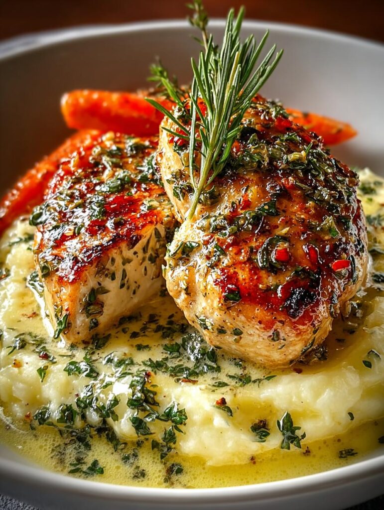Garlic Herb Chicken Creamy
