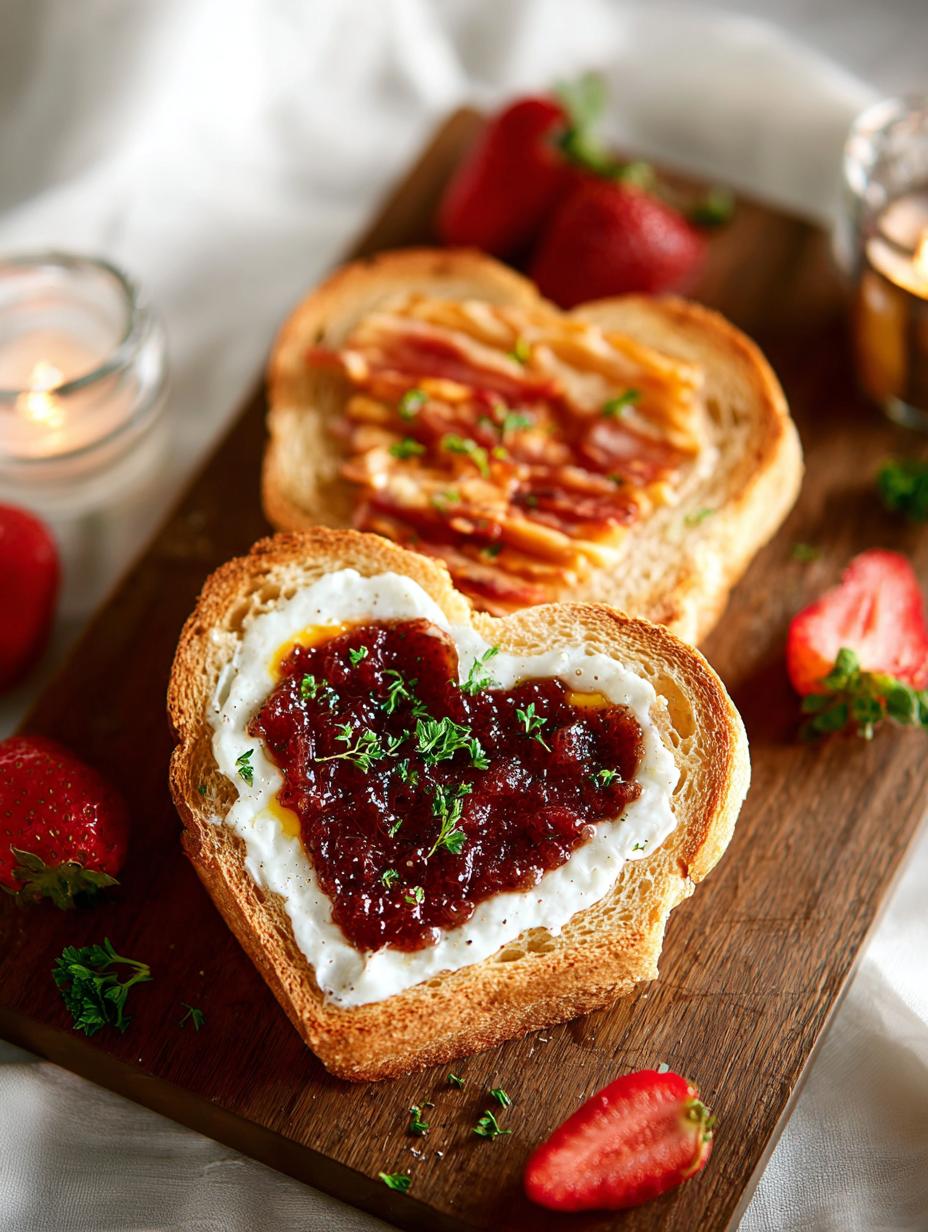 Heart Toast: 3 Romantic Ways to Show Your Love - Heart Toast - main visual representation