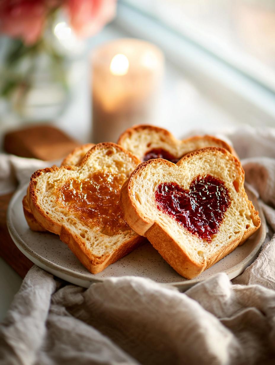 Heart Toast: 3 Romantic Ways to Show Your Love - Heart Toast - additional detail