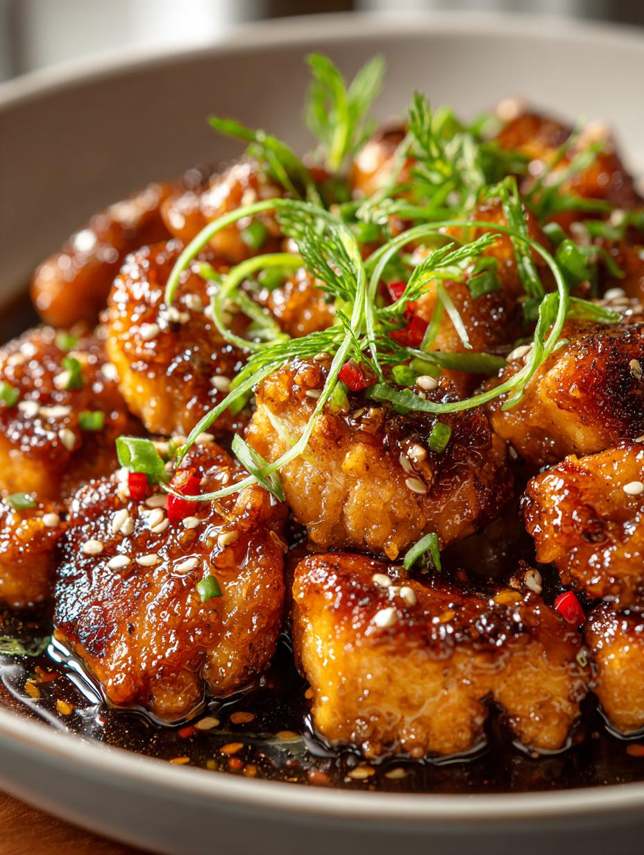 Honey Garlic Chicken