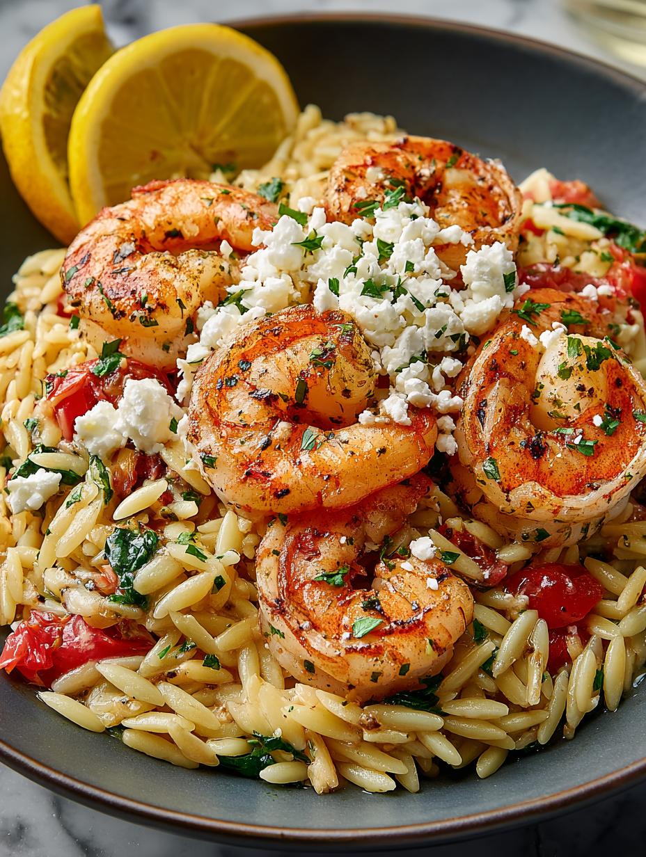 Lemon Feta Orzo Shrimp: 7 Delightful Ways to Enjoy It - Lemon Feta Orzo Shrimp - main visual representation