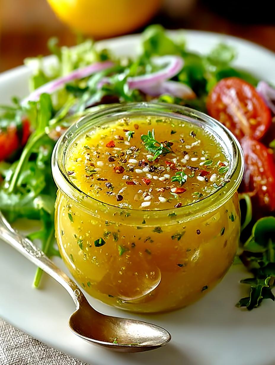 Simple Lemon Vinaigrette: 5 Minute Zesty Delight 5 Simple Lemon Vinaigrette: 5 Minute Zesty Delight - Lemon Vinaigrette - main visual representation